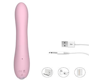 Female Silicone Rechargeable Erotic Masturbation Sucking Vibrator