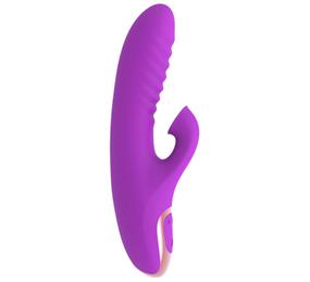 Female Silicone Rechargeable Erotic Masturbation Sucking Vibrator