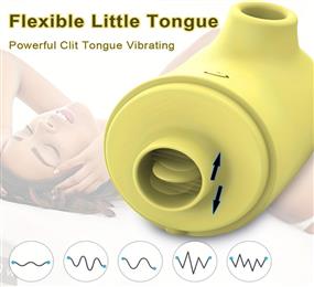Fawn Tongue Licker G-spot Sucking Vibrator